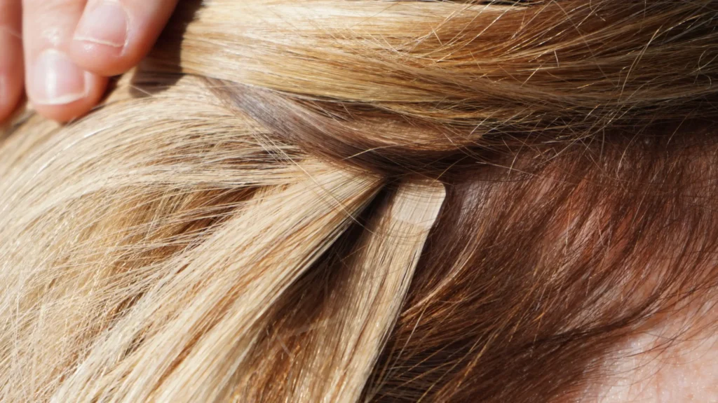 How to Remove a Tape-in Hair Extension